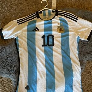Lionel Messi Argentina 22/23 Authentic Home Jersey
